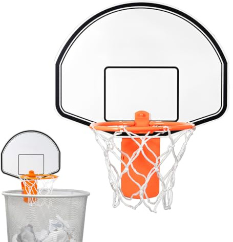 1 Pieza Cesta De Baloncesto Para Oficina, Papelera Con Forma De Canasta De Baloncesto, Divertida Para La Habitación O La Oficina De Los, Regalos Para Amantes Baloncesto (Sin Papelera, B)