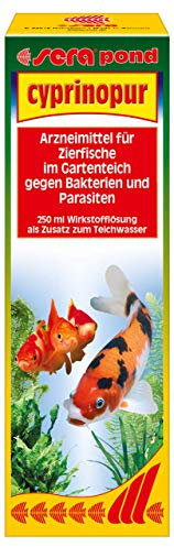 sera pond cyprinopur 250 ml - Arzneimittel gegen häufige Erkrankungen im Teich