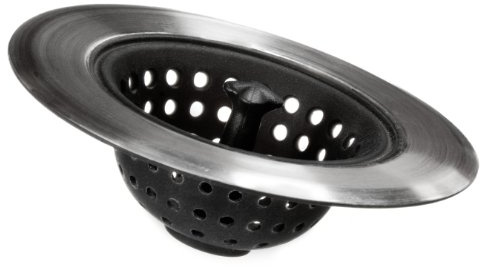 Premier Housewares Sink Strainer Stainless Steel,H3 x W11 x D11cm, Silver