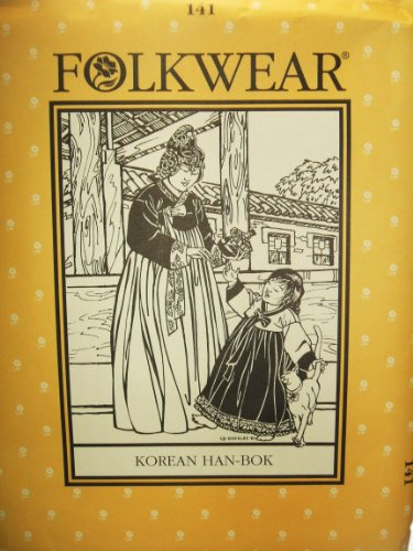 Folkwear #141 Korean Han-Bok Traditional Chogori Chima Sewing Costume Pattern