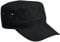 Myrtle Beach Trendiges Cap im Military-Stil aus robustem Baumwollcanvas (Black)