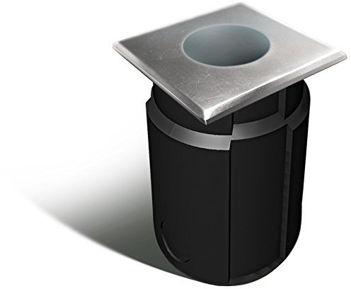 Easy Connect - LED Einbaulicht eckig Edelstahl IP65 Bodenleuchte Einbaustrahler