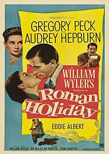 Poster affiche Roman Holiday Classic Movie Ursprüngliche