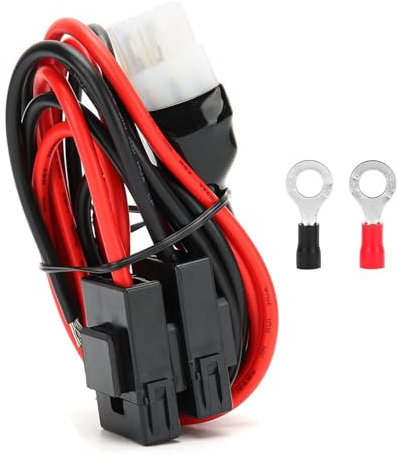 Autoradio Stromkabel, Radio Power Cable, Netzkabel Kurzwellen Funkstromkabel Funkkabel Auto Funkladungslinie Radiozubehör Passend für FT-857D FT-897D für IC-725A IC-706