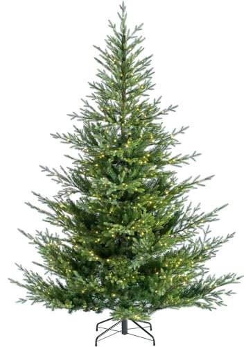 WeRChristmas Pre-Lit Douglas Fir Christmas Tree, Green, 6 ft