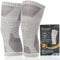 MagnetRX® – Magnet Kniebandage Kompressionsstrümpfe (2er-Pack), Knieschoner für Damen und Herren, Knie Bandage mit Magneten zur Erholung (Größe L)