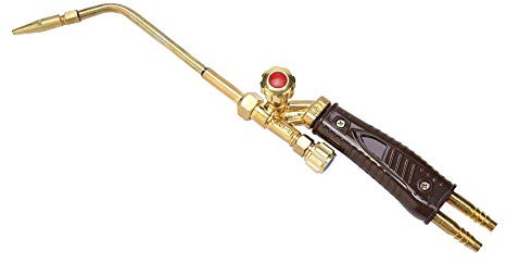 Torche de soudage, type d'injection torche de soudage oxy-propane oxy-acétylène outil de soudage oxygène propane acétylène coupant le gaz pistolet de soudage, pour le soudage oxy-propane(H01-6)
