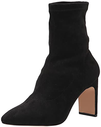 The Drop Jane Schlupf-Stiefelette mit hohem Absatz für Damen, Gr. 41 EU, Schwarz