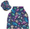 Joie Coquille De Poisson Housse de Canopée de Siège de Voiture pour Poussette Bébé Dais Siège-Auto Couverture D'Allaitement Pare-Soleil Respirant Extensible pour Garçons Filles