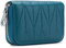 Meowoo RFID Porta Carte Credito Portafoglio Donne Uomo Pelle Cerniera 12 Card slot e 2 Compartimenti (Blu-1Pcs)