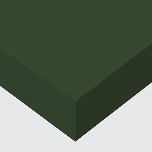 DIMEXACT - Papier Peint Autocollant Vert Sapin Mat Eco - 122 cm x 1.5 m - en Rouleau