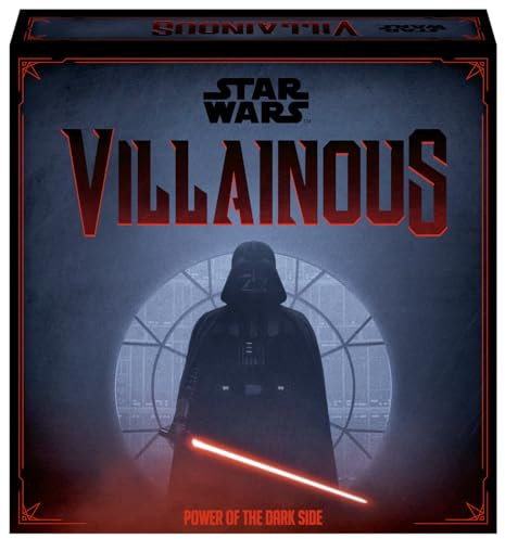 Ravensburger Star Wars Villainous Power of The Dark Side - Darth Vader - Expandable Strategy Family Board Games for Adults and Kids Age 10 Years Up - 2 to 5 Players (English Version)