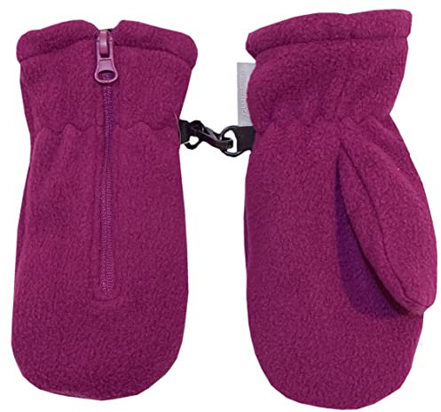 maximo Fleece Fäustling Reißverschluss Größe: 1 Farbe: pink