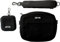 pet wiz Hundetasche mit abnehmbarem und verstellbarem Riemen und passender Leckerli-Tasche, Schwarz
