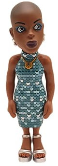 MINIX Collectible Figurines, Wednesday - Bianca Barclay, 12 cm Sammelfigur, Ab 17+ Jahren, Deutsch