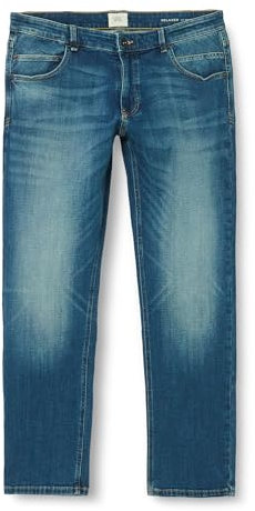 camel active Denim 5 Poches Jeans, Bleu, 36W / 38L Homme