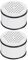 Housoutil 2 Stk Filter Element Wasserfilter Nd-filter Duschkopf-enthärter Duschfilter Für Zu Hause Kn-filter Duschfilter Aus Kohle Siebe Duschreiniger Weiß Komponente Plastik Ein Bad Nehmen