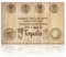 BENECREAT Tequila Shot Glasses Serving Tray, Wooden Flight Tray Glass Holder with Salt Rim Lemon Shot Glasses Board for Bar, Restaurant, Party, Family Gathering, 20x30cm