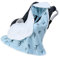 Baby Einschlagdecke für Babyschale 90x90cm Doppelseitig Baumwolle Baby Decke für Kinderwagen Buggy Autositz (Dinosaurier)