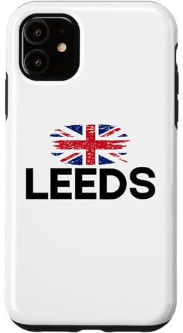 iPhone 11 Leeds City Women Men United Kingdom Town Dad England UK Case