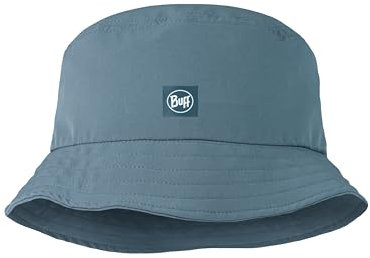 BUFF®| Kappe Adventure Bucket Männlich Weiblich Erwachsene Verstellbar, Komfortabel, Schutz UPF50, Faltbar, Outdoor, Erkunden, Abenteuer, L/XL, Bleu