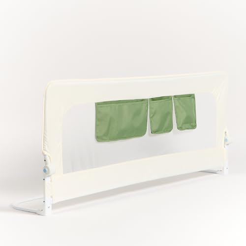 Barrera Seguridad Niños Cama, 150cm de Largo, Barandilla Cama Niño, Barrera Cama Niños, Barandilla Cama, Barrera Cama Bebe, Baranda Cama Niños