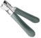 Nail Clippers Stainless Steel 13mm Wide Jaw Opening Nail Cutter for Pedicure Green