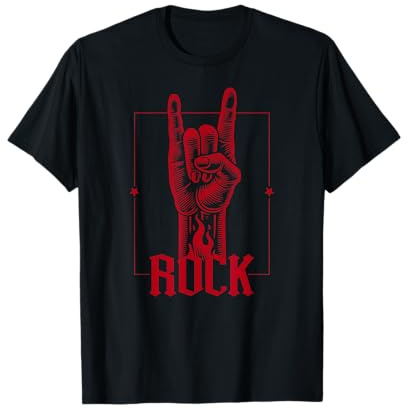 Rock Horns, Rock and Metal Fans - Rock Star for Men, Women and Kids T-Shirt