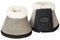 Equinate Hufglocken Sunville mit Wildleder überzogen und synthetischem Lammfell XL Grau - Robuste und stoßdämpfende Springglocken - Hufschutz für Training und Turniere - 2er Set