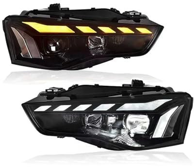 Auto Styling Scheinwerfer kompatibel for AUDI A4 LED Scheinwerfer A4L B8.5 Kopf Lampe Auto Styling DRL Signal Projektor Objektiv Automotive 2013-2016(For Original Xenon)