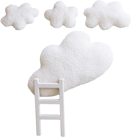 Neugeborene Fotografie Wolken Leiter Requisiten Set Weich und Bequem für Baby-Fotoshootings und Studioaufnahmen