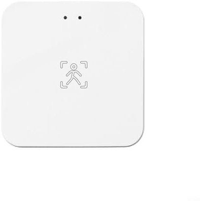 CWOQOCW Smart Home Bewegungsmelder, menschlicher Präsenzmelder mit geringem Stromverbrauch, 360 Tage Akkulaufzeit, 6 m Erfassungsbereich für Sicherheitsüberwachung im Innenbereich (Wifi-Version)