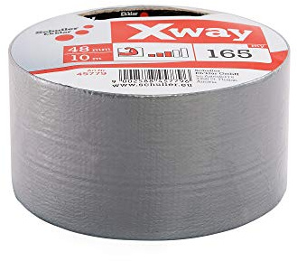 Schuller Eh'klar XWAY Gewebeband stark / 48 mm x 10 m/GRAU/EINZEL