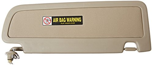 HONDA Visor de sol básico, parasol izquierdo, compatible con coche, código de color: YR400L, producto original, OEM: 83280-SNA-A01ZF