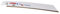 Lenox Outils 21070818 Gr 203 mm 18 TPI en métal Power Arc Lame de scie sabre pour M Feuilles Or de coupe (Lot de 5)