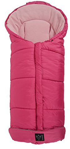 Kaiser 6570837 - Fußsack Iglu Thermo Fleece, Farbe pink
