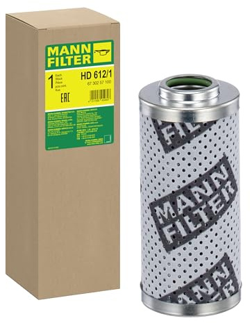MANN-FILTER, HD 612/1 Hydraulik | Für Off-Highway, Hydraulikölreinheit, Höchste Filtrationsleistung, Hydraulischer Motorschutz, Echte OE-Technologie