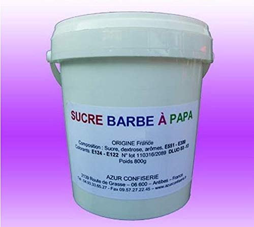 Sucre à barbe à papa Violette 1000g