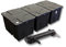 SunSun Kit Complet: CBF-350C Filtre de Bassin jusqu'à 90000 L Biologique, CUV-336 Lampe UV UVC Clarificateur avec 36 Watt Puissance UV-C
