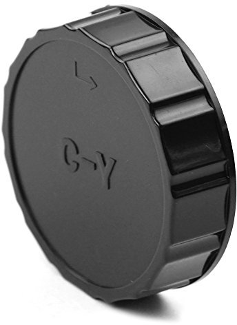 CELLONIC Rear Lens Cap compatible with Contax Yashica Zeiss CY, Bayonet Protective Cover, Lid Contax Yashica CY Mount (C/Y, C-Y)