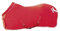 HKM 7224 Fleecedecke mit Kragen, Pferdedecke Stalldecke Weidedecke, Rot, 135 cm