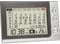 TFA Dostmann Funk Wecker mit Monatskalender, 60.2529.54, Anzeige der Innentemperatur/Mondphase, Kalenderfunktion, Tischkalender, Tischuhr, modern, Praktisch, grau