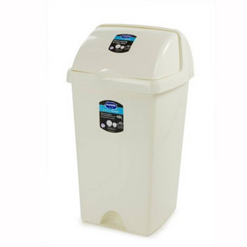 Addis Roll Top Plastic Waste Refuse Kitchen Bin Linen 48L