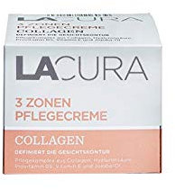 LACURA Collagen Crème pour le visage 3 zones à l'acide hyaluronique 50 ml
