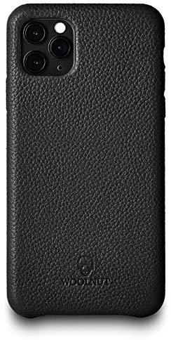 Woolnut Leather Case Cover for iPhone 11 Pro Max - Black