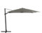 XONE Ombrellone da giardino SMITH grigio/verde 3x4 | Ombrellone palo laterale in alluminio Rotazione 360°, Inclinabile