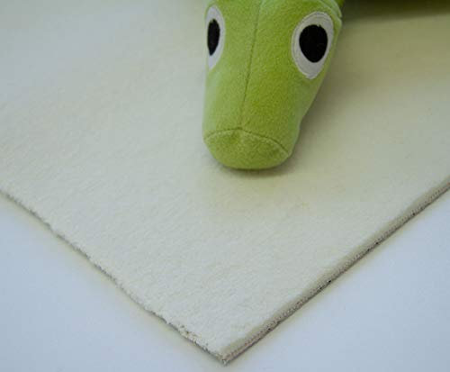 Steffensmeier Velours Teppichboden Palena Meterware | Auslegware für Kinderzimmer Wohnzimmer Schlafzimmer | Creme, Größe: 300x400 cm