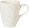 Broste Copenhagen Nordic Vanilla Henkelbecher aus Steingut in der Farbe Vanilla 250ml, Maße: 8cm x 8cm x 10cm, 14533425