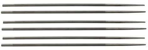 SECURA 6x Rundfeile 4,8 mm 3/8'' & 0,325'' kompatibel mit Sägeketten Stihl Dolmar Husqvarna Bosch