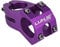 ZhuiKun 31.8mm Bike Stem Bar Clamp Aluminum Alloy Mountain Bike Stem Short Bicycle Handlebar Stem for Bicycle BMX MTB Road Bike - Purple